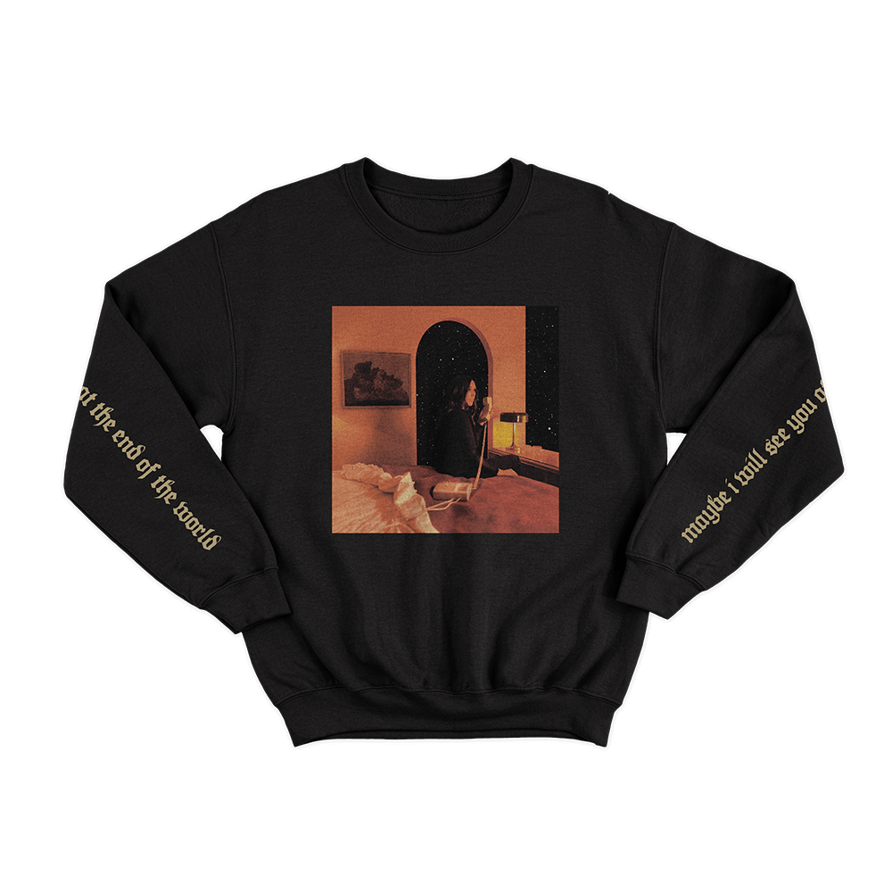 End Of The World Black Crewneck