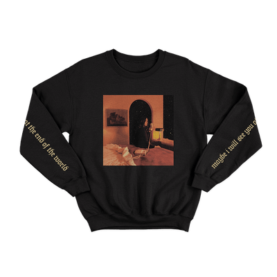 End Of The World Black Crewneck