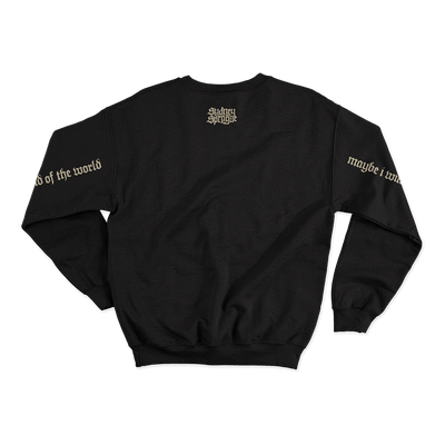 End Of The World Black Crewneck