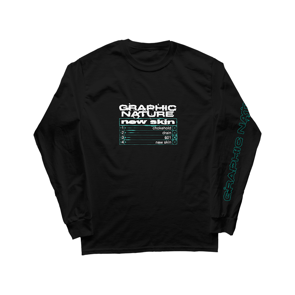 new skin Tracklist Black Longsleeve