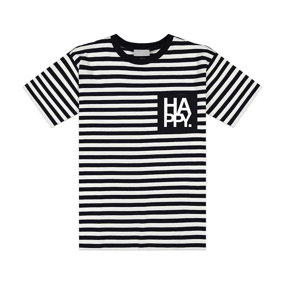 Imposter Logo Striped T-Shirt