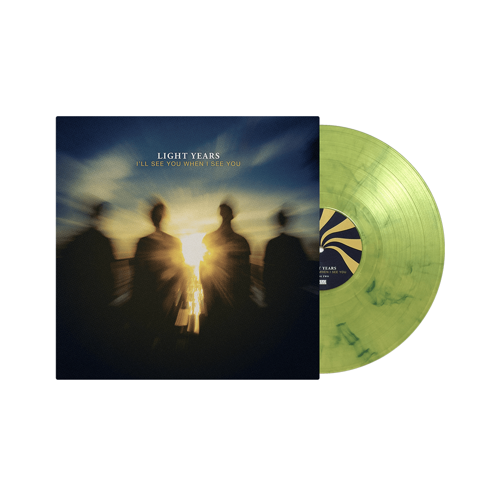 I'll See You When I See You Green w/ Blue Marbled Vinyl LP