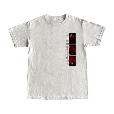 Maybe White T-Shirt