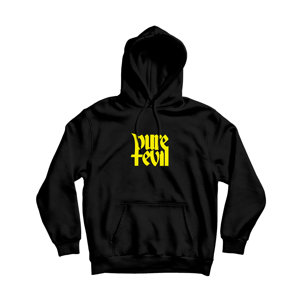 Pure Evil Black Hoodie