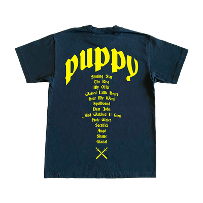 Pure Evil Dark Blue T-Shirt