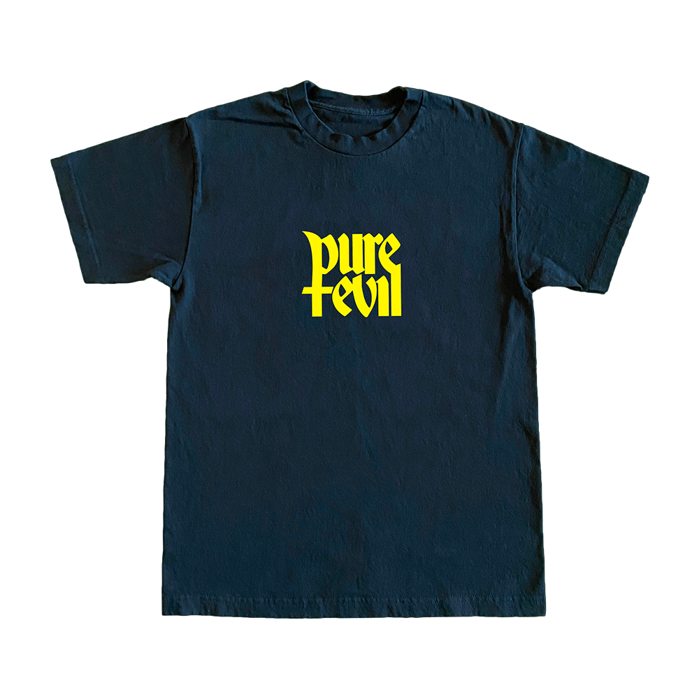 Pure Evil Dark Blue T-Shirt