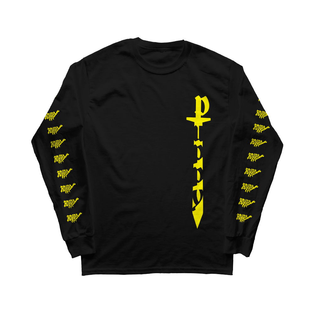 Pure Evil Sword Black Longsleeve