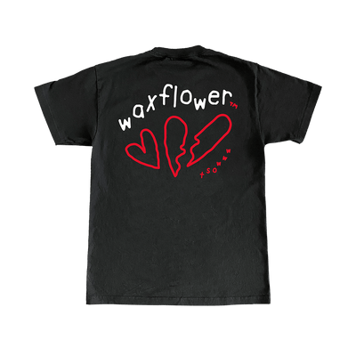 Broken Heart Black T-Shirt
